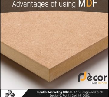 Advantages of using MDF 360x320
