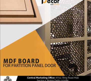 MDF BOARD FOR PARTITION PANEL DOOR 360x320