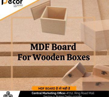 MDF Board For Wooden Boxes 360x320