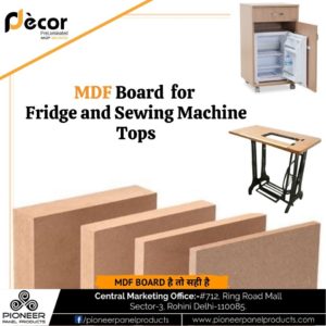 MDF Board for Fridge and Sewing Machine Tops