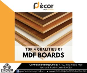 Top 4 Qualities of MDF Boards