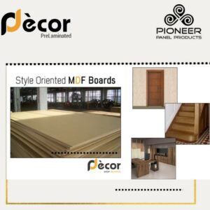 Pioneer panel products Style oriented MDF Boards