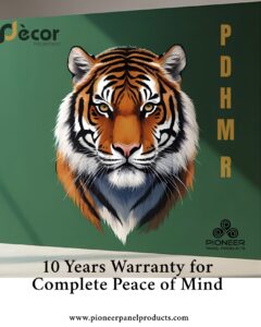 10 Years Warranty for Complete Peace of Mind of moisture resistant MDF Boards