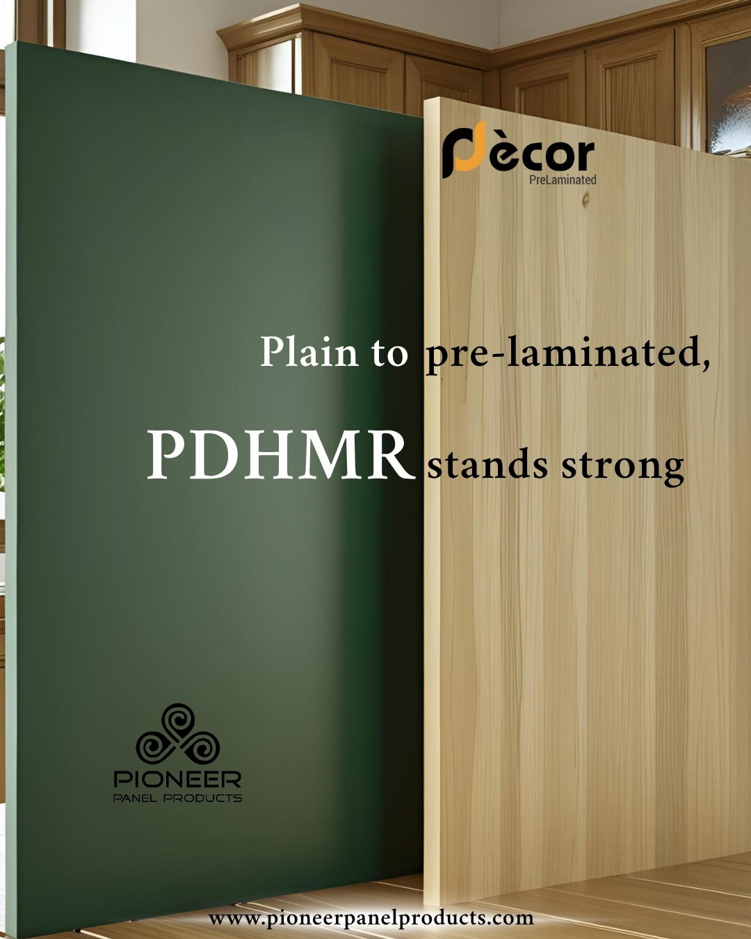 PDHMR From Plain to Prelaminated Moisture resistant MDF Board