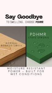 Moisture Resistant Power – Built for Wet Conditions Green board PDHMR