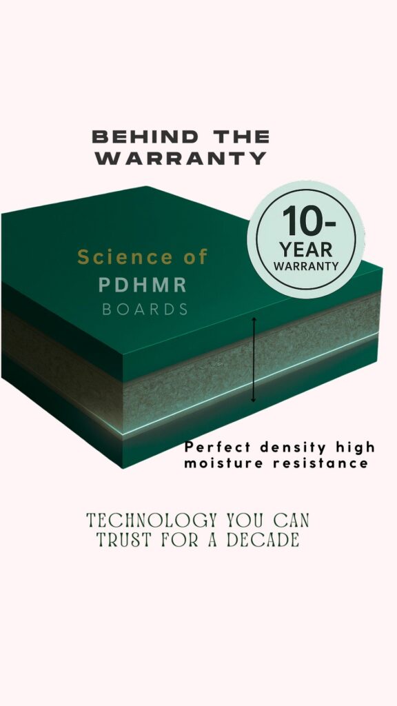 Moisture Resistant green board Perfect density high moisture resistance (PDHMR)