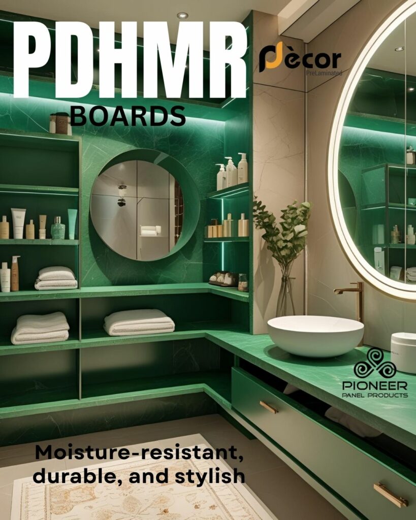 Bathroom furniture boards